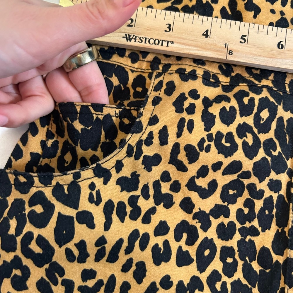 Younique Leopard Print Strapless Button Front Dre… - image 8